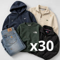 Lot Grade B - 30 pièces
